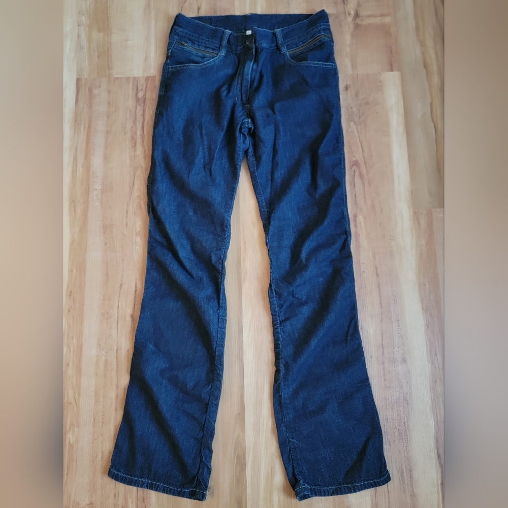 Katayone Adeli 2 Jeans - vintage 00s blue denim skinny jeans - Size 6